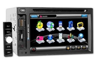 DOBLE DIN BOTONERA FRONTAL EXTRAÍBLE PREMIUM GPS TDT